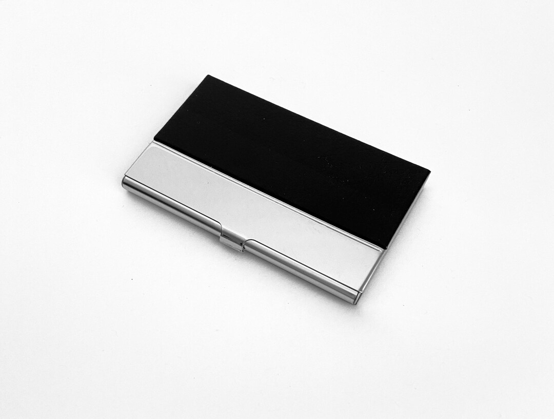 magnetic business card sleeve Mobile Marketing Holder with Lid Outdoor which is handsome and durable Business Card Holder Flip Top